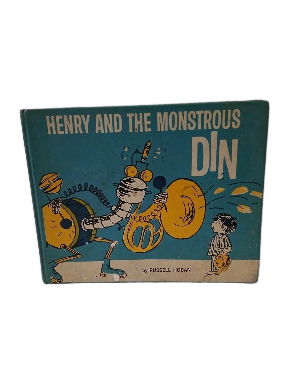 henry and the monstrous din Russell Hoban Exlibrary 1966 Childrens